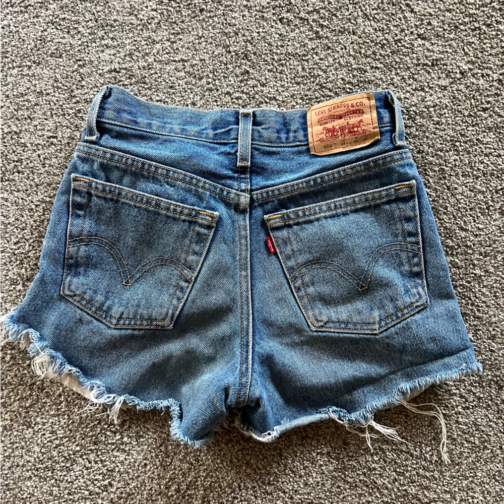 Levi’s jean cutoff shorts